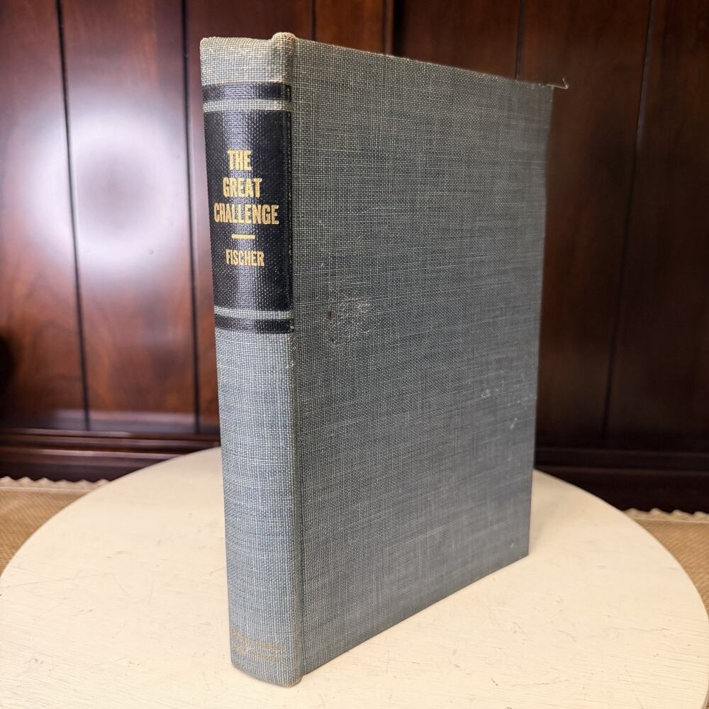 SIGNED 1946 The Great Challenge Louis Fischer First Printing Hardcover 1st Ed